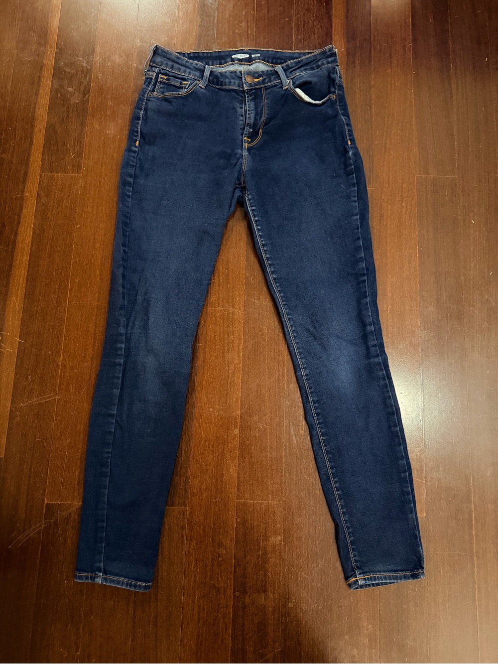 Old Navy Dark Blue Women's Skinny Jeans - Classic Stretch Denim sz 6